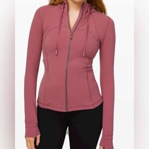 Lululemon define jacket in Moss Rose